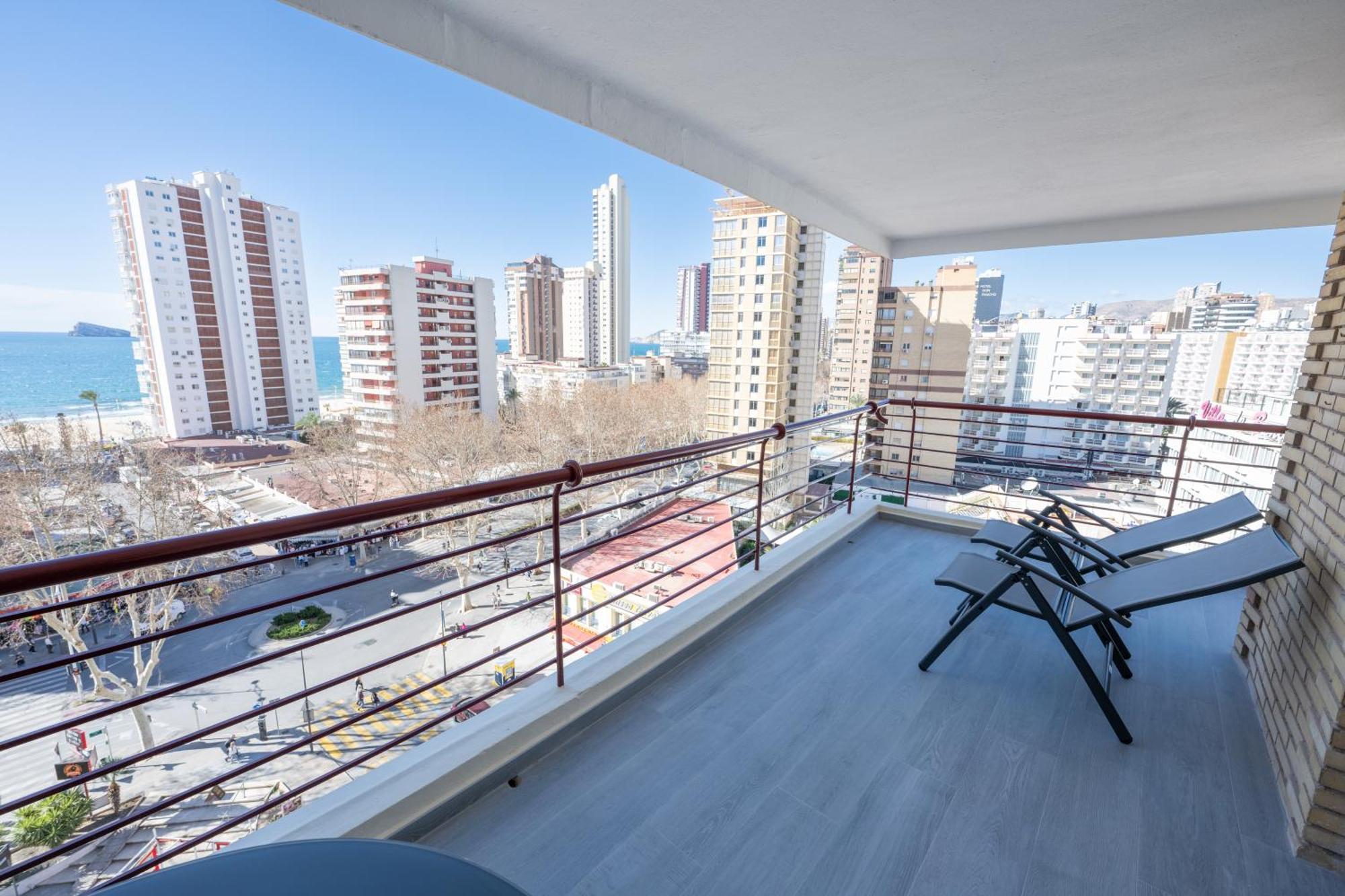 Apartamento Con Terraza A 1 Minuto De La Playa Бенідорм Екстер'єр фото